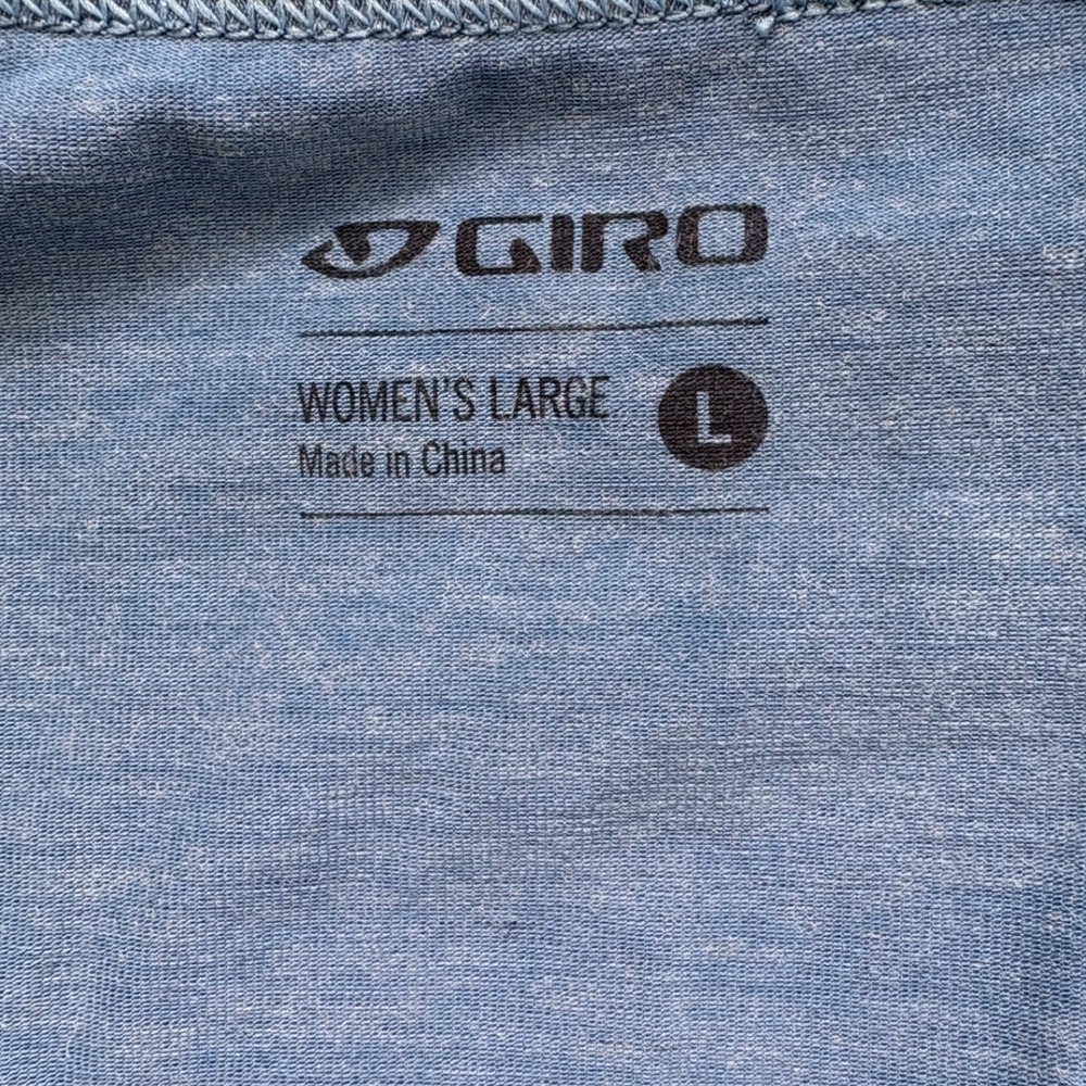 Giro Venture Short Sleeve Harbor Blue Jersey, Large, Cycling Jersey, Wool Blend View 5